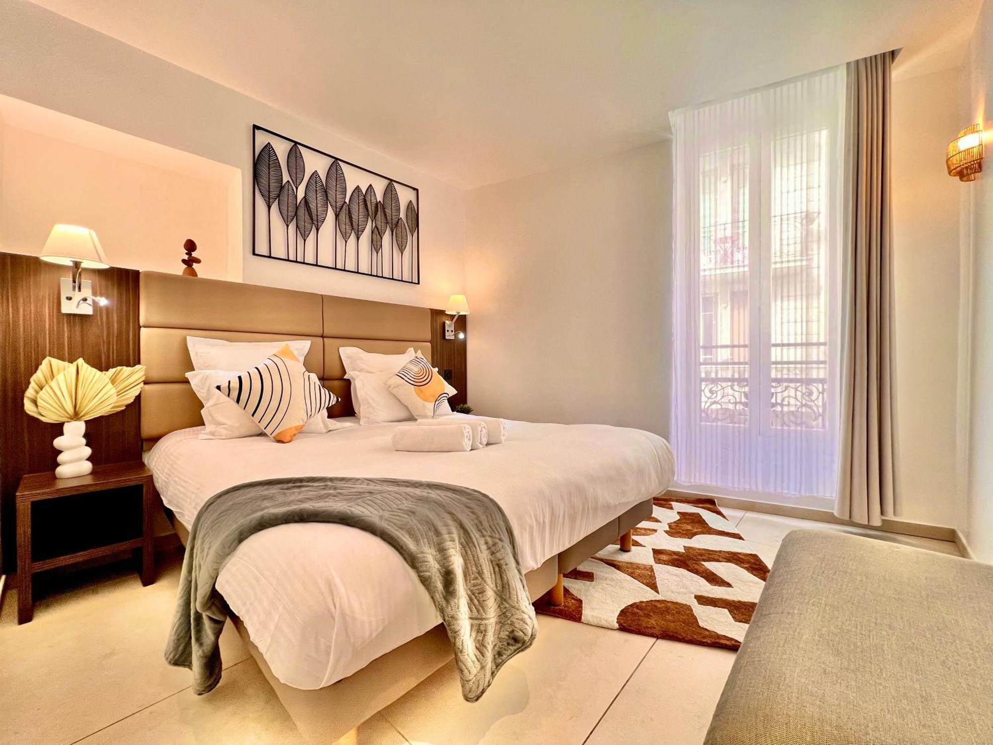 Liberation Center - Private Balcony - 24&7 Reception - Luggage Storage Aparthotel นีซ ภายนอก รูปภาพ